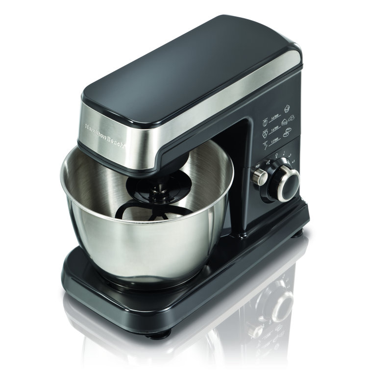 Hamilton beach power deluxe 6 speed stand mixer hot sale